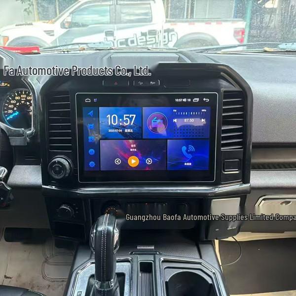15-20 Ford Raptor F150 Android Car Stereo: 13-inch Smart Central Control with CarPlay and Navigation