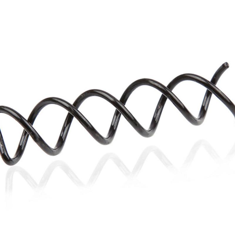 1PC Womens Spiral Spin Screw Girls Hair Accessories Twist Hair Clips Black Hairpins Hair Pins for Women Bun Maker Headwear