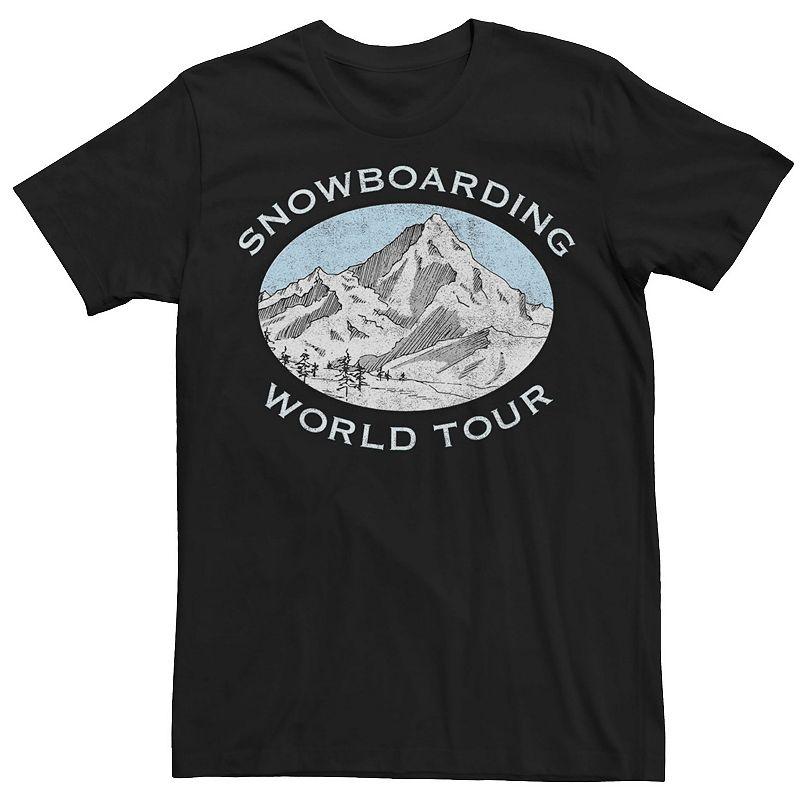 Men s Snowboarding World Tour Tee L