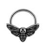 Set of 2 Septum Rings Hoop with Animal Theme Nose and Ear Piercing Jewelry Eye Catching Nose Rings Body Accessories