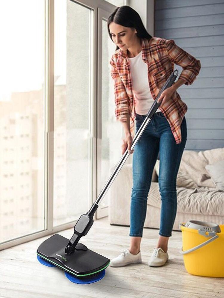 Auto Rotating Electric Mop Rechargeable Electric Mop Handheld Wireless Electric Rotary 360 Degree Mopping Machine