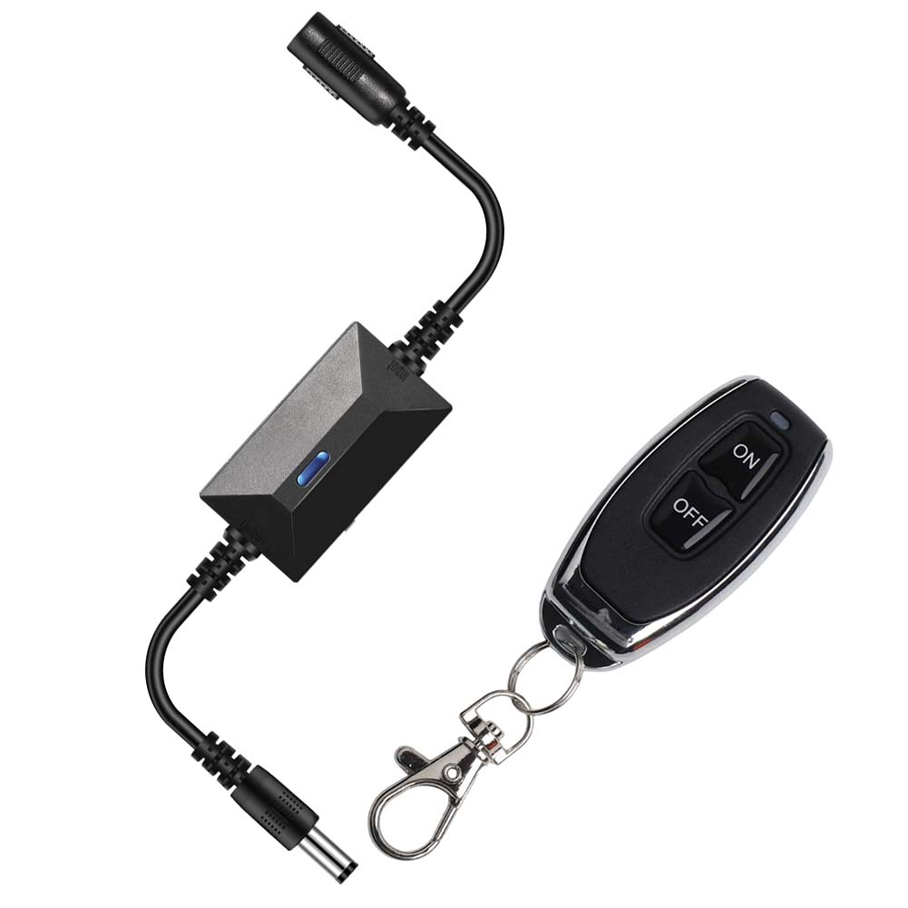 230*26*16mm DC Power Switch 433MHz Receiver 3.6V To 24V Input 50m Transmission Distance Compact Design For Fans