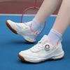 Badminton shoes 2025 new breathable soft sole lightweight non-slip professional competition training shoes children's sports shoes
