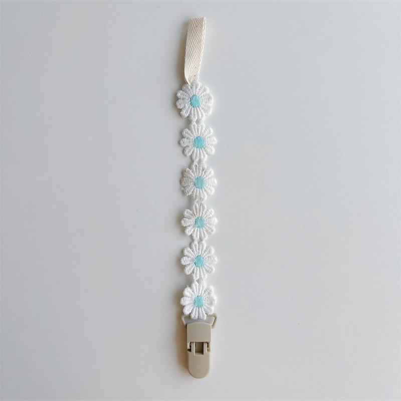 INS Korean Baby Pacifier Anti-Drop Chain and Teether Clip - Little Daisy Lanyard
