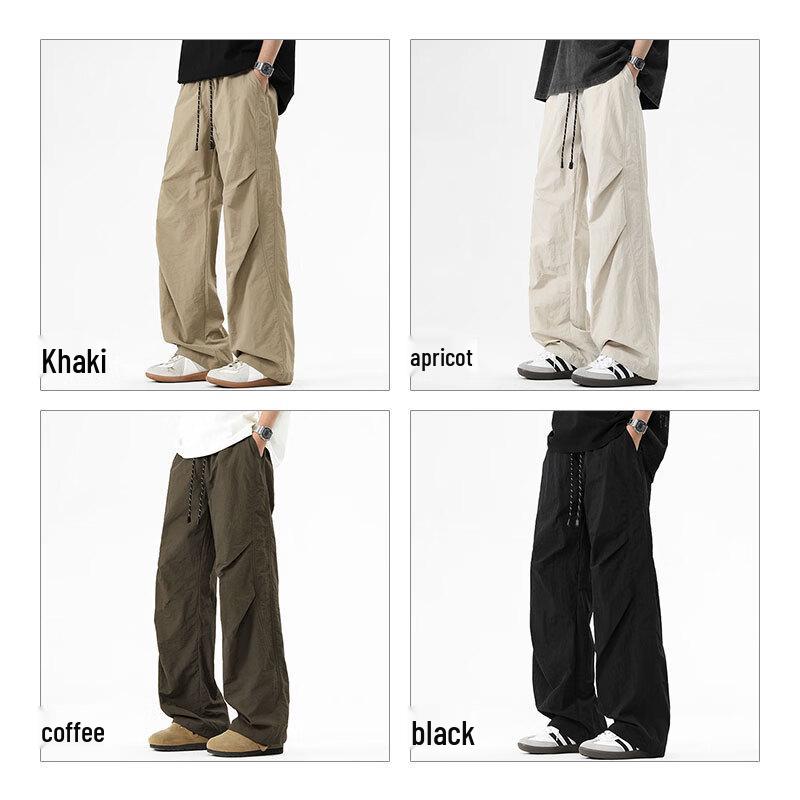 Jeanswest Men's Water-Resistant Straight-Leg Cargo Pants