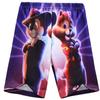 Cartoon Digital Printing, Middle-Aged And Older Children'S Casual Short-Sleeved Loungewear Set 9053