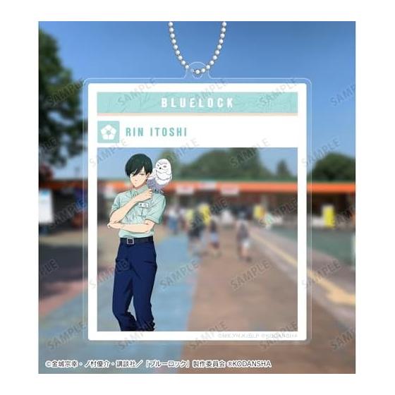 TV Anime "Blue Lock" Tobu Zoo Park Collaboration "Rin Itoshi Zookeeper Ver." SNS-style BIG Acrylic Keychain