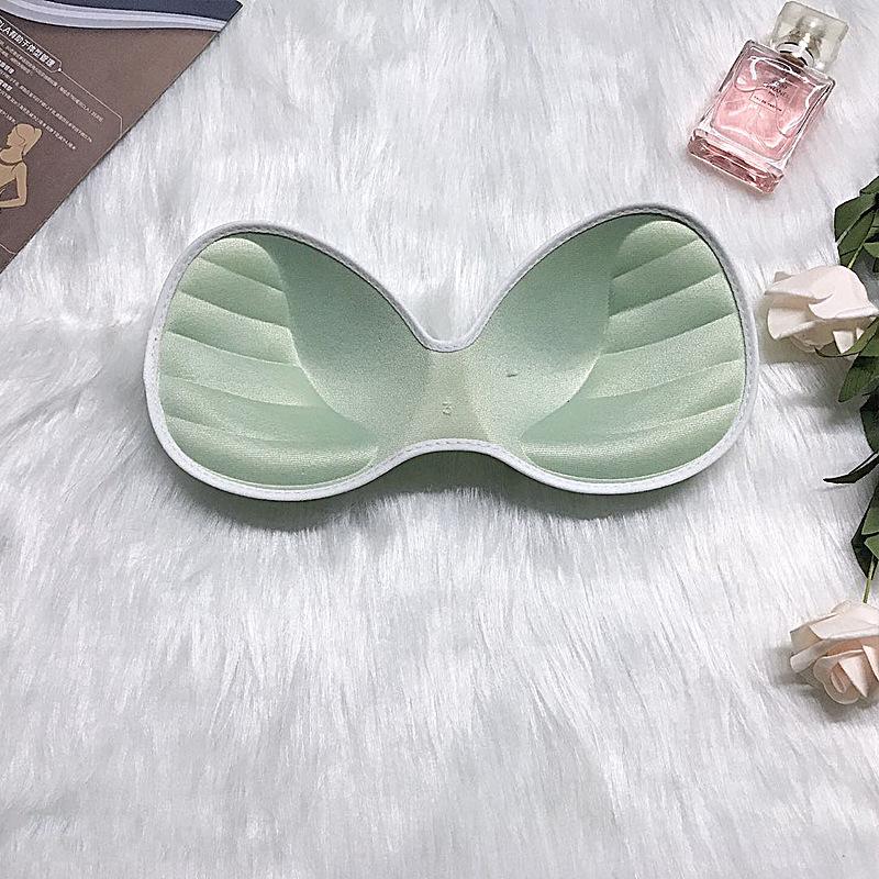 

Sponge Sports Bra Pads 1.8cm Medium Thickness Bust Insert for Beautiful Back Vest One Size