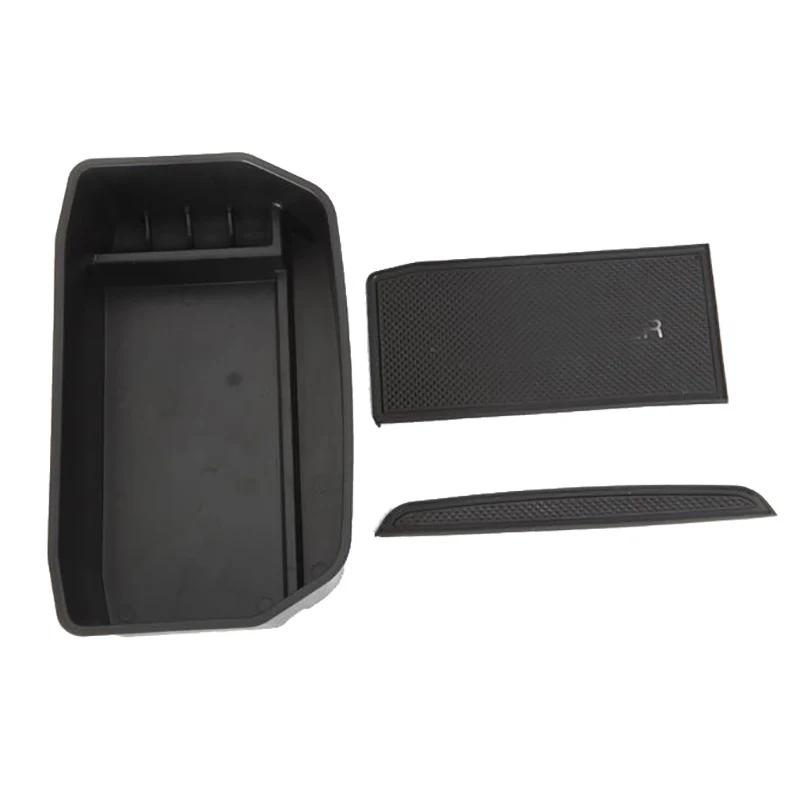 Car Center Console Armrest Box Glove Box Organizer Tray Secondary Storage Compatible For Toyota Land Cruiser LC200 2008-2020