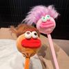 Diy Plush Versatile Hair Style Toy With Adorable Design And Accessory Keychain