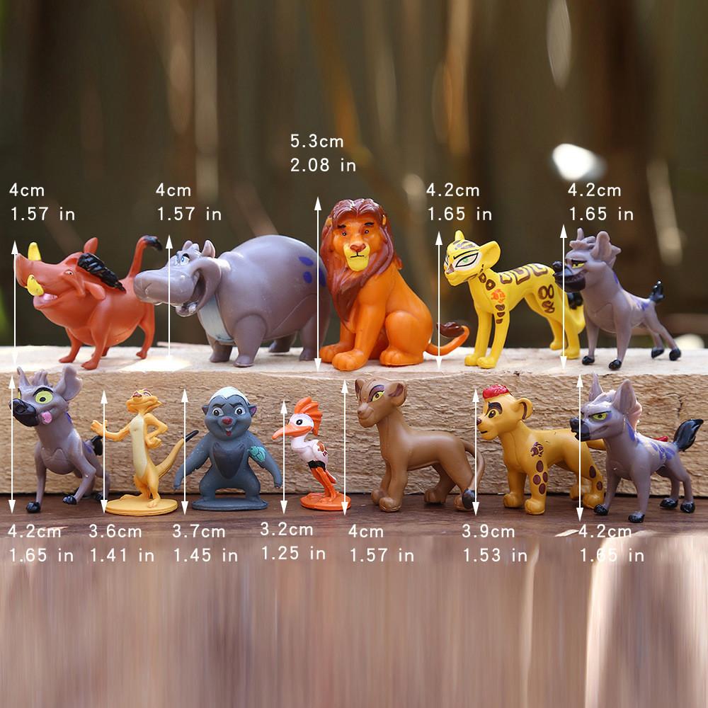 King Lion The Cartoon Series Simba Nala Figurine Kids Toy Birthday Gift Doll