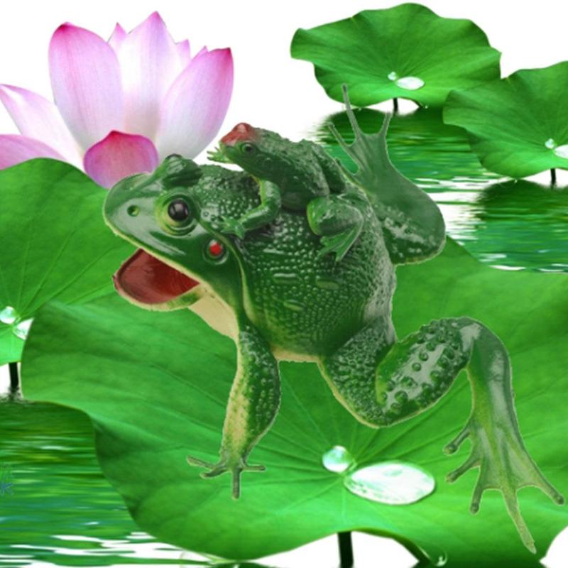 Kaufe Simulation Frog Model Realistic Sounding Frog Toad Model Mother And Child Frog Fake Frog Funny Toys For Collection N7m9 Zum Besten Preis Im Online Shop Bei Joom