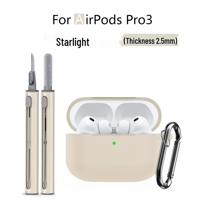 Compatible with Apple AirPods Pro 3 Silicone Protective Case, Bluetooth Earphone Cover