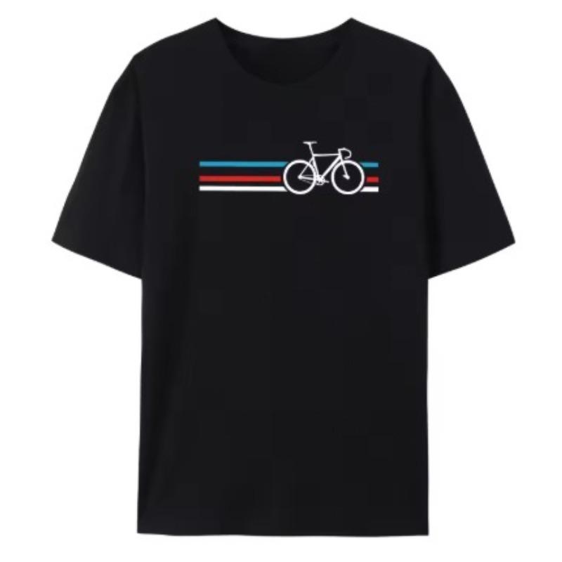 Summer New Pattern Printed Tshirt Suitable For Both Unisex And Unisex Simple Casual Fashionable And Versatile Pure Cotton Tshi