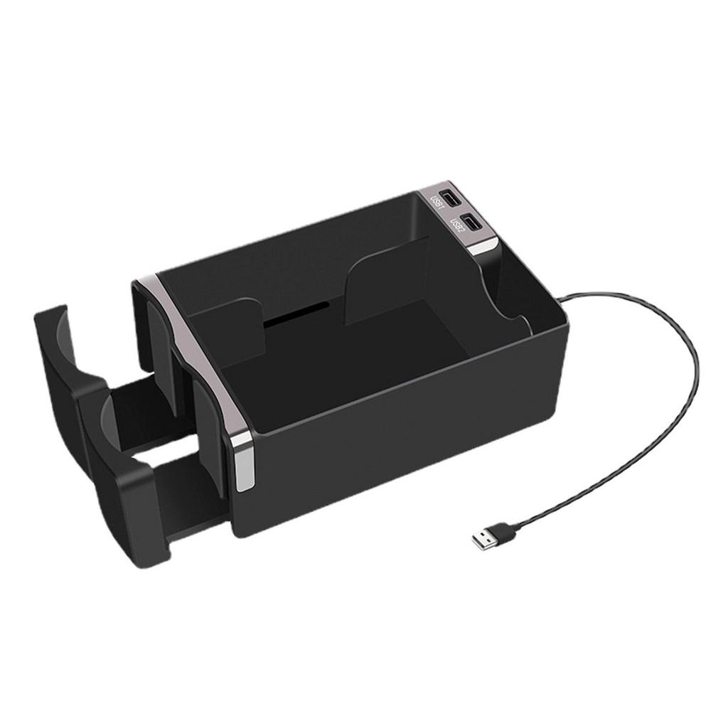 

Ящик для хранения в подлокотнике автомобиля, органайзер для боковой панели автомобильной консоли, легко чистить и устанавливать, аксессуары для хранения в автомобиле