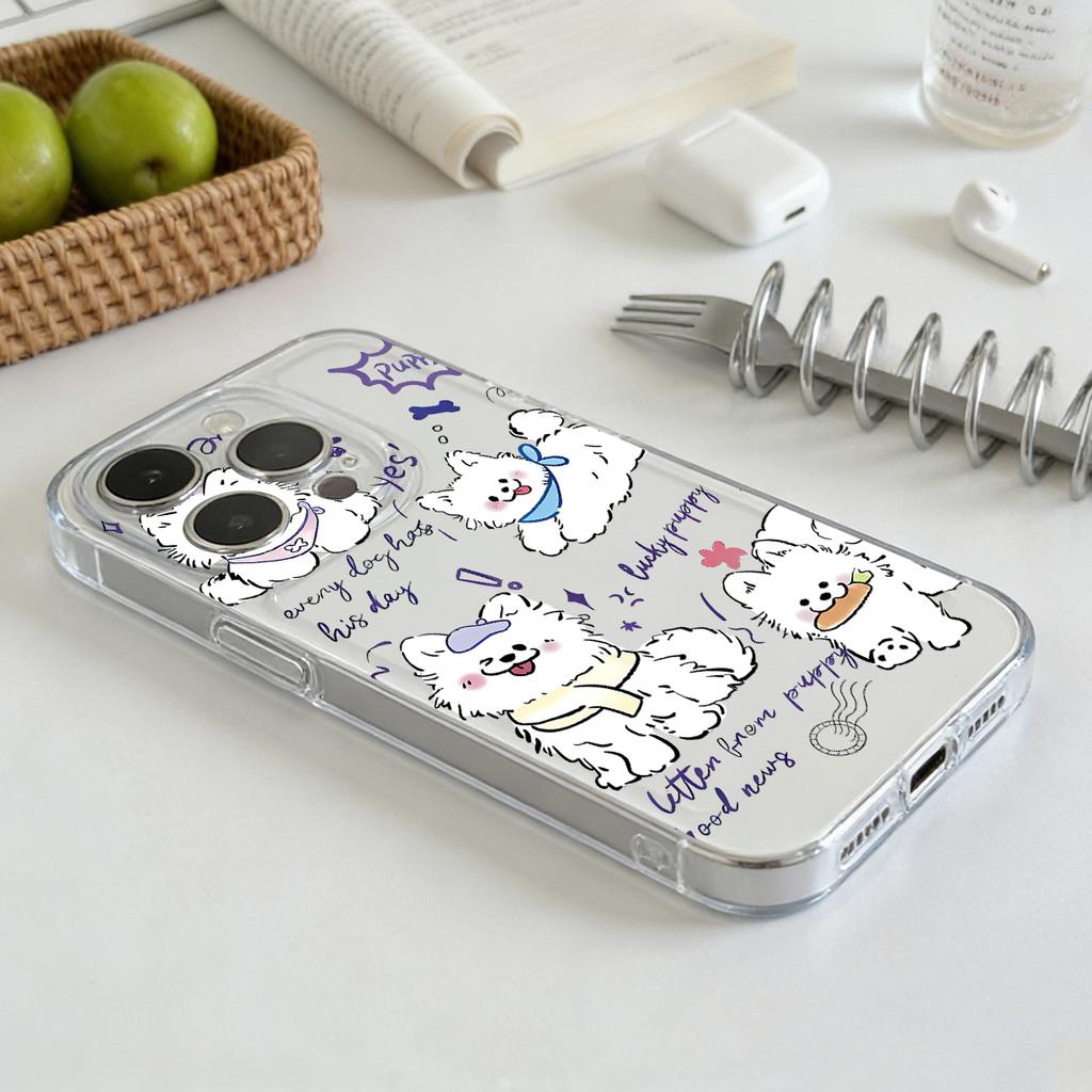 Transparent Silicone Soft Cover For IPhone 13 12 11 Pro 17 Pro Max IPhone 16 15 14 13 12 Pro Max 16 Plus IPhone 15 14 Plus