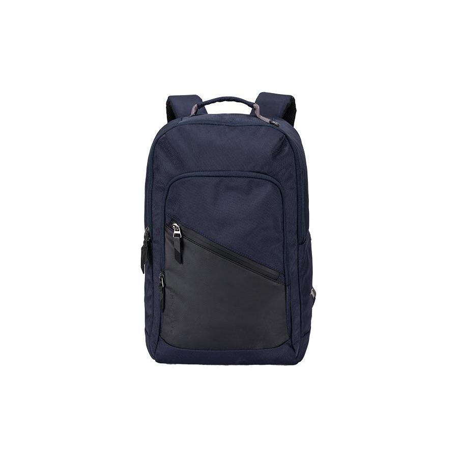 

Anta Training Series Simple Zipper Commuter Sports Leisure Fabric Laptop Backpack Men Backpack Deep-Night-Blue 192427153-2 Midnight Blue