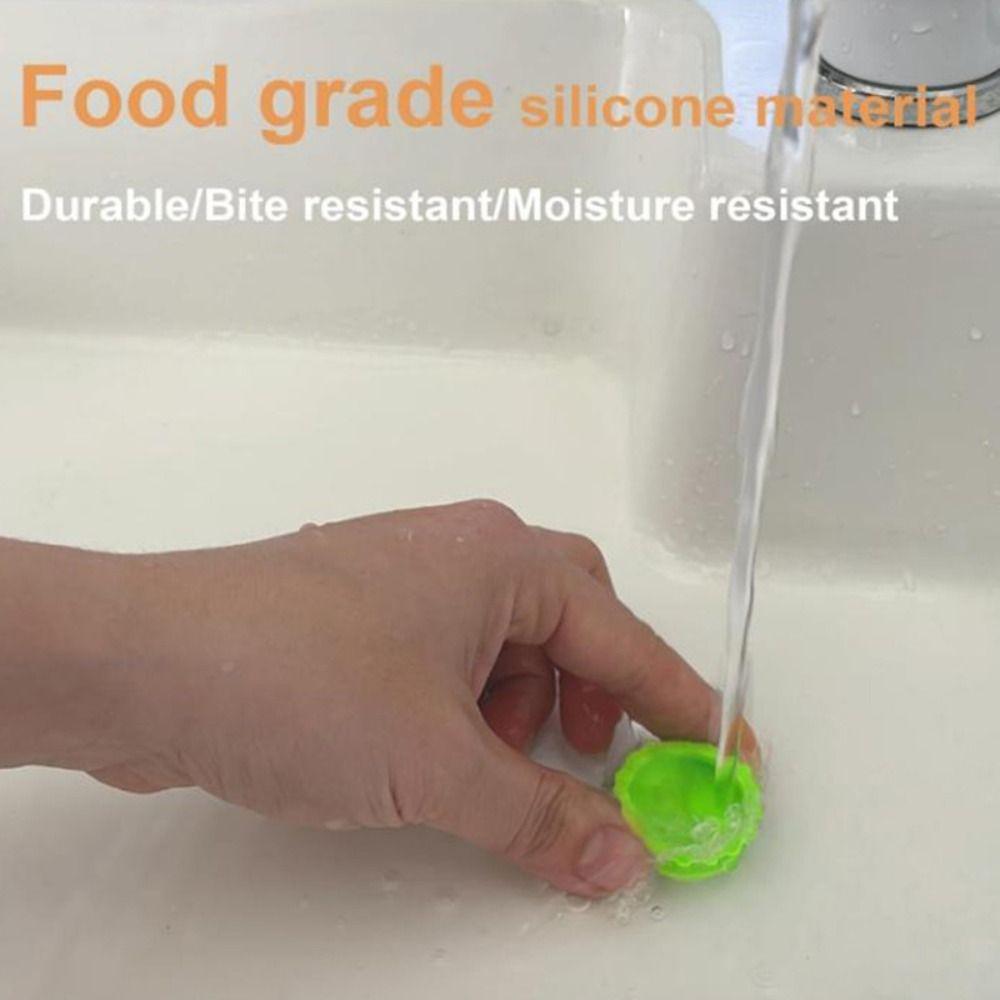 6pcs Silicone Feeding Dish Reusable Gecko Feeding Cups BPA Free Small Reptile Bowl  Pet Supplies
