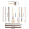 11 Pcs Paint Brushes Set Watercolour Painting Brushes Ceramic Paint Brushes Art Paintbrush Set Drawing Supplies