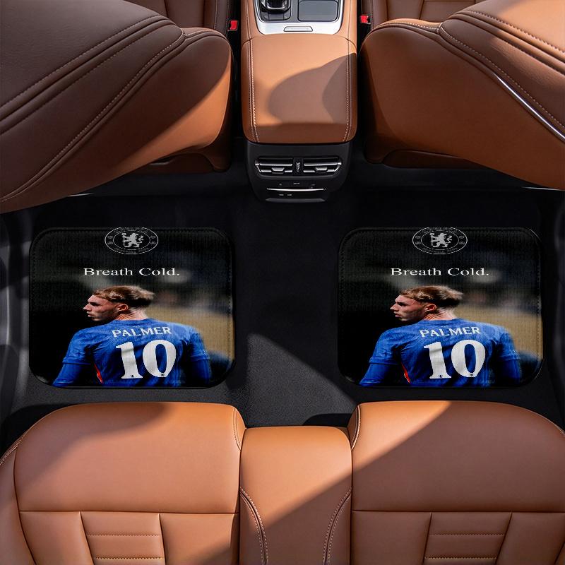 Cole Palmer Star Black Car Floor Mats Full Coverage All-Season Car Mats, XPE Non-Slip And Wear-Resistant Mats Suitable for SUV Interiors, Textured Car
