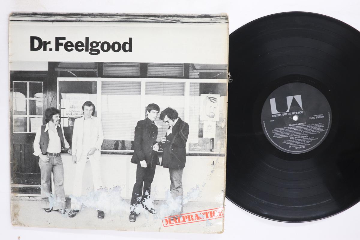 LP Record DR. FEELGOOD  Malpractice UAS29880 UNITED ARTISTS 1975 UK Rock Used