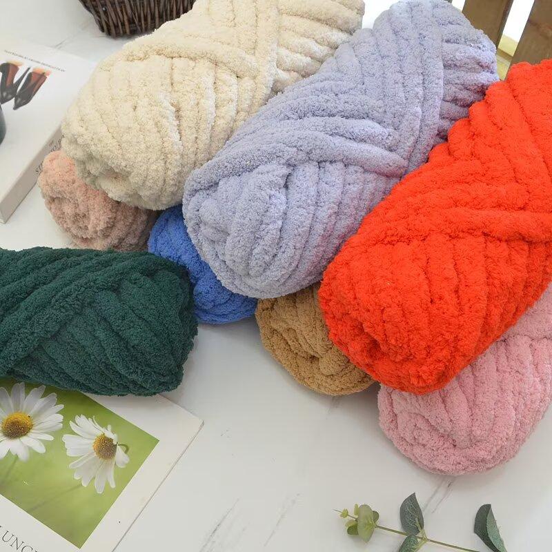 Yarn Suitable for Finger Knitting, Handmade DIY Knitting Materials, Very Thick Yarn Balls for Hand Knitting Blankets, Carpets, Cushions, Scarves, Hats