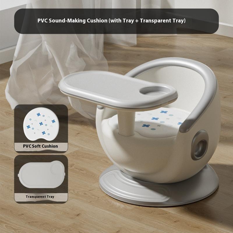 Children's Dining Chair Baby Eating Chair Baby Multi-functional Seat Family Small Dining Chair Bench Back Eating Table