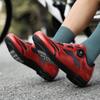Large Size Wild Mountain Bike Riding Shoes Women's Moped Road Sports Events Cycling High Lock Shoes Men