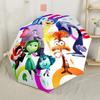Inside Out Fantasy Automatic Umbrella Folding Umbrella with 8 Ribs Lightweight Travel Essential Elegant Women's Umbrella