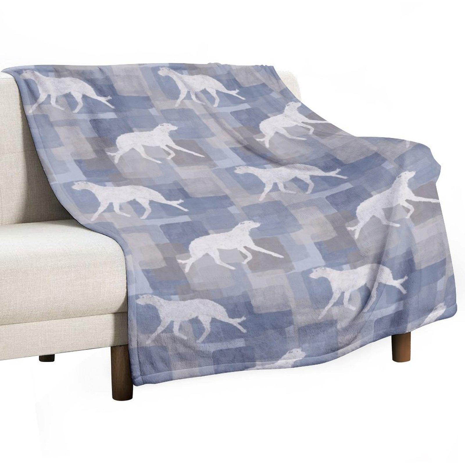 Irish Wolfhounds Throw Blanket Warm Soft Big manga for babies Blankets 30x40in