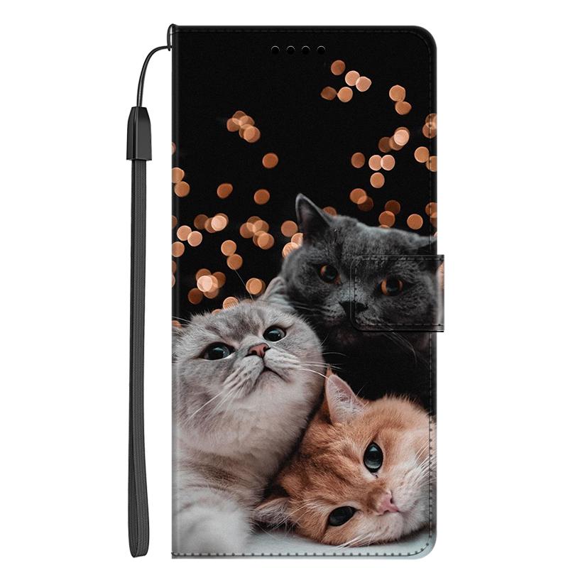 Flip Leather Cover for Redmi POCO F7 Case 11T Pro Book Wallet Flower Protection Bags for Xiaomi Redmi Turbo 4 Pro 5G Capa Coque