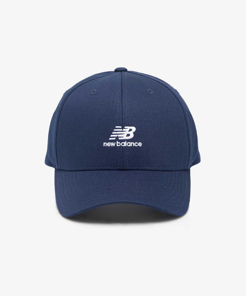 Nyuballanseu Nbgdgf1101 / Stacked Logo Structure Ball Cap (Navy)