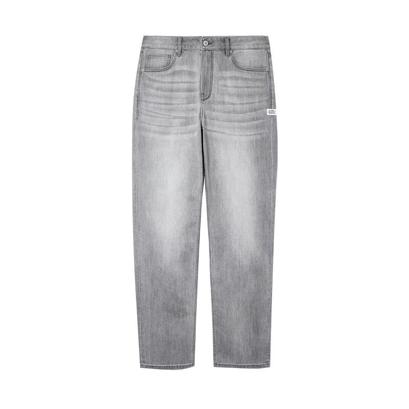 JACK&JONES Men's Straight Fit Washed Jeans