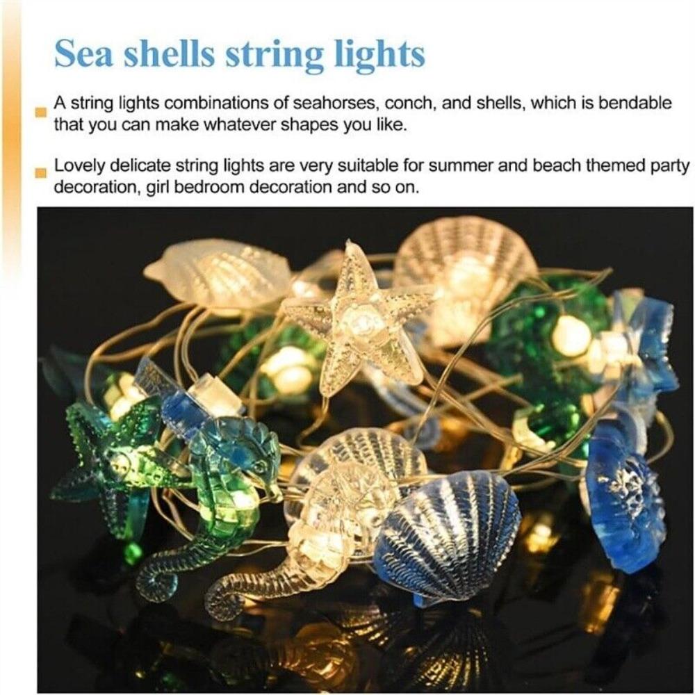 30 Lights String Lights Plastic Lamp Shell String Lamp New LED Lights  Home/Outdoor