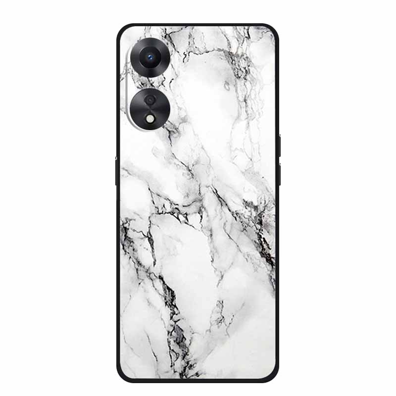 For OPPO A78 5G Case Fashion Silicone Soft TPU Back Cover For Oppo A58 A58X 5G OPPOA78 5G Phone Cases Shockproof CPH2483 Fundas