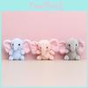Elephant Plush Keychain Doll Stuffed Animal Toy Decoration Pendant Gift Cartoon