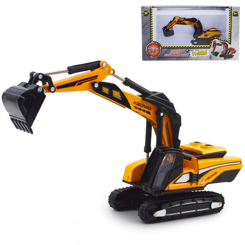 

187 Сплав Литой Экскаватор Игрушки Игрушка Инженерная Машина Модель Экскаватор Сплав жёлтый