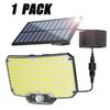 234LED Solar Lights Human Body Sensor Lights Garden Lights Street Lights Terrace Lighting Garage and Courtyard Wall Lights