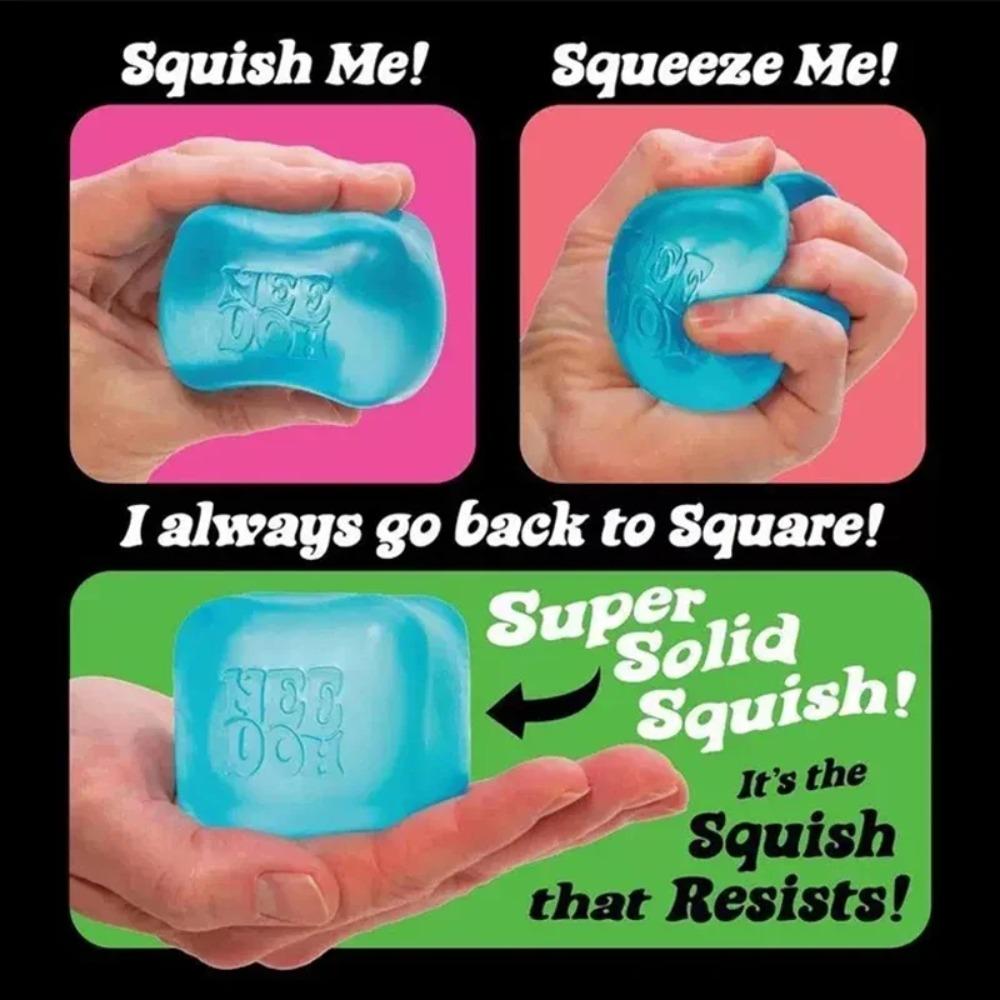 Super Solid Nee Doh Nice Cube Stress Relief Toy - Perfect for Office School Anxiety Relief & Focus