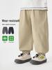 European Boys' Waterproof Spring/Autumn Trousers 2026 - Trendy Casual Wear for Toddlers and Children