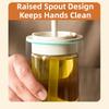 Heat Resistant Oil Dispenser Bottle 2 in 1 Oil Brush Bottle Non-Drip Barbecue Spray Bottle  Kitchen
