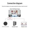 YSX-Q3 Wireless Bluetooth USB Conference Speakerphone (CN version)