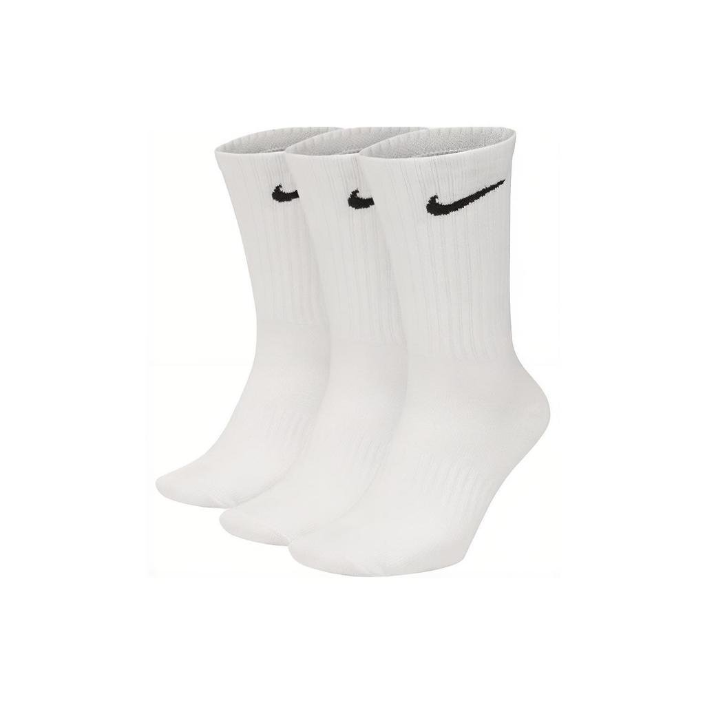 Nike Crew Socks Unisex 3 Pack White SX7676-100
