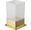 Excellent Riko DOEX.1614GL Bathroom Tumbler, Glass, Gold