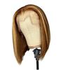 Highlight Synthetic Wig  Bob Wig Straight Lace Front Wig  Brazilian Short Bob Wigs For Women