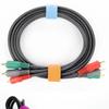 5Pcs Reusable Holder Winder Colorful Ribbons Wrap Cable Ties