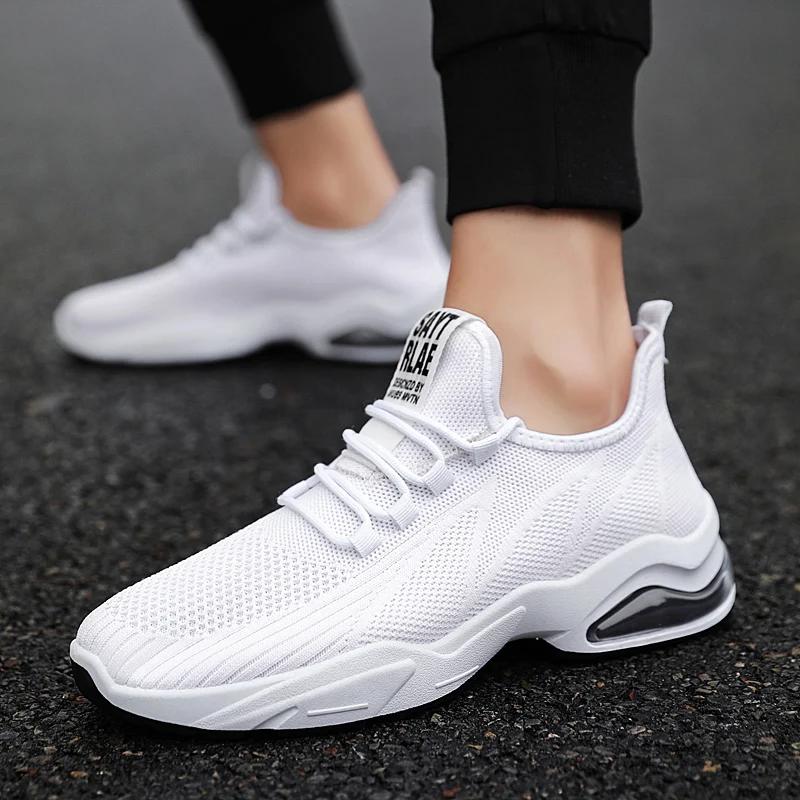 Fashion Lightweight Mens Casual Shoes Breathable Men Running Sneakers Mesh Comfortable Tennis Shoes Outdoor Jogging Sport Shoes
