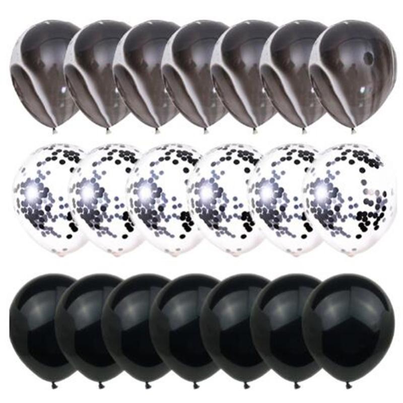 40Pcs Confetti Balloons Wedding Decoration Matte Globos New Year Birthday Party Decorations Baby Shower Supplies