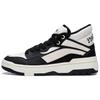 Li Ning Wave Mid Fleece Slip Resistant Abrasion Resistant Skateboard Shoes Women's Black AGCT226-2