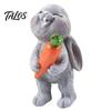 Resin Bunny Towel Hooks Easter Rabbit Cartoon Sticky Hook, Adhesive Wall Hanger, Small Item Organizers Decorative Storage Hook for Towels Keys